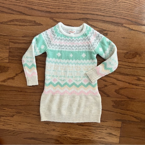 Girls size 3T Sweater Dress, Vest and Boot Style Bundle - Picture 2 of 13